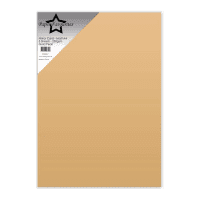 GOLD PEARL matte mirror card 250gsm (5pcs) from Paper Favourites A4