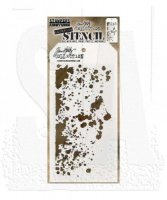 GRIME splat stencil - Schablon med stänk från Tim Holtz Stamper's anonymous