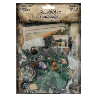 HALLOWEEN EPHEMERA pack - Dekorationer från Tim Holtz Idea-ology