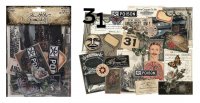 Halloween Layers (32pcs) - Utstansade dekorationer från Tim Holtz Idea-ology