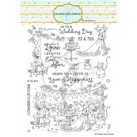 Happily ever after clear stamp set from Anita Jeram Colorado Craft Company 15x20 cm