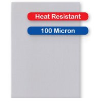 HEAT RESISTANT ACETATE SHEETS 100 MICRON - 100 st värmetåliga plastark från JEJE produkt A4