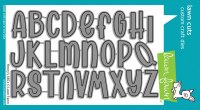 Henry's ABCs alphabet letter die set - Bokstavsstansmallar från Lawn Fawn