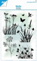 HERBS clear stamp set - Stämpelset med örtväxter från Joy! Crafts A6
