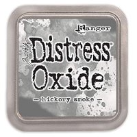 hickory smoke, distress oxide ink, tim holtz