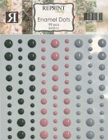 HIDDEN MAGIC Adhesive Enamel Dots - Dekorationer från Reprint