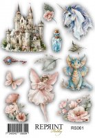 HIDDEN MAGIC Stickers - Klistermärken från Reprint 11x16 cm