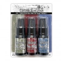 HOLIDAY 3 distress mica sprays - Skimmersprayfärger från Tim Holtz Ranger ink
