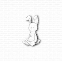 Rabbit bunny die from Gummiapan 2,3x3,9 cm