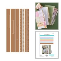KEEPSAKE CAPSULE BORDERS TURN THE PAGE DIE SET from Spellbinders