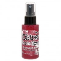 LUMBERJACK PLAID RED Distress oxide spray - Hybridspray från Tim Holtz Ranger ink