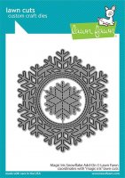 Magic Iris Snowflake Add-On Die set - Stansmallar med snöflingor från Lawn Fawn