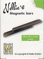 Magnetic bars - Avlånga magneter till stämplingsverktyget Stamping Buddy Pro från Nellie Snellen