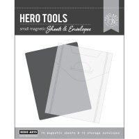 Magnetic Sheets & Storage Envelopes 4X5 10/Pkg - Magnetförvaring i ficka från Hero Arts ca 10x12,5 cm
