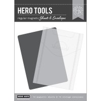 Magnetic Sheets & Storage Envelopes 5X7 REGULAR 10/Pkg - Magnetförvaring i ficka från Hero Arts 12,7x17,78 cm
