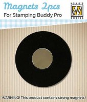 2 magnets - 2 magneter till Stamping buddy Pro från Nellie Snellen