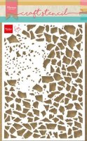 PRE-ORDER Tiny‘s Shattered glass stencil from Marianne Design 21x15 cm