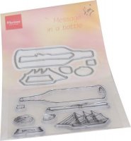 Marianne Design Clear Stamps per Progetti Creativi con i Timbri Handlettering in Iinglese 18 x 11 cm 