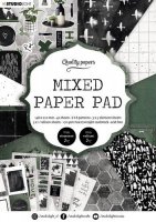 Homely Mixed Paper Pad Pattern paper Essentials nr.161 - Mönsterpapper med växter och hemtema från Studio Light A5