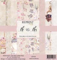 Mr & Mrs love wedding Collection Paper pack from Reprint 30x30 cm