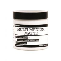 multi medium, matte, ranger, glue and seal