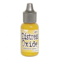 Mustard seed distress oxide reinker - Senapsgul påfyllningfärg från Tim Holtz/Ranger