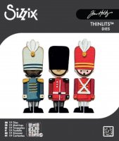 HARVEY COLORIZE nutcracker die set - Nötknäpparestansmallar från Tim Holtz Sizzix