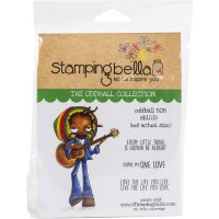 PRE-ORDER - Oddball Bob Marley rubber stamp set from Stamping Bella