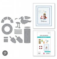 OH BUOY! ocean sea die set from Spellbinders