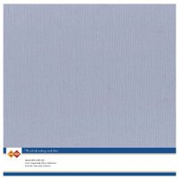 OLD BLUE greyish Linen Cardstock 10 pcs from Card Deco 30,5x30,5 cm