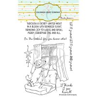 PRE-ORDER On the lookout dog by the window clear stamp set from Anita Jeram Colorado Craft Company