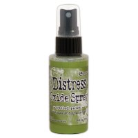 Peeled paint distress oxide ink spray - Flagnad grön-färgad sprayfärg från Tim Holtz / Ranger Ink