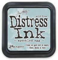 Speckled egg distress ink pad from Tim Holtz / Ranger ink