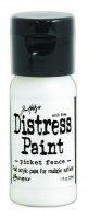 Picket Fence white Distress Paint Flip Cap Bottle - Vit akrylfärg från Tim Holtz Ranger ink 29 ml