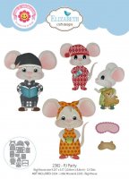 PJ PARTY die set from Elizabeth craft designs
