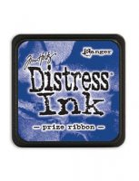 PRIZE RIBBON dark blue mini distress ink - Liten mörkblå stämpeldyna från Tim Holtz Ranger ink
