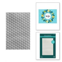 Puff Dotty 3D Embossing Folder - Embossingfolder med prickar från Spellbinders 13,97x21,6 cm