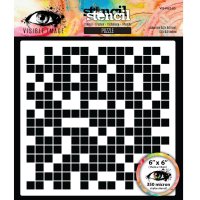 PUZZLE stencil 6x6 from Visible image 15x15 cm