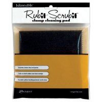 Rubit Scrubit - Stämpelrengöringsmatta från Ranger ink 15x15 cm