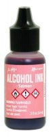 Salmon pink alcohol ink - Rosa alkoholbläck från Tim Holtz / Ranger ink 14 ml