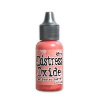 Saltwater Taffy Distress oxide reinker (peachy pink) - Persikorosa hybrid-påfyllningsbläck från Tim Holtz Ranger ink 14 ml