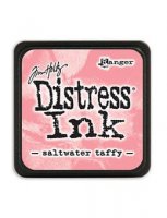 Saltwater Taffy peachy pink mini distress ink pad - Liten persikorosa stämpeldyna från Tim Holtz Ranger ink