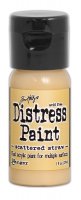 scattered straw, distress paint, tim holtz