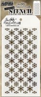PRE-ORDER - Flurries (snowflakes) stencil from Tim Holtz / Stamper's Anonymous