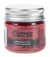 LUMBERJACK PLAID RED Distress EMBOSSING GLAZE - Embossingpulver från Tim Holtz Ranger ink 