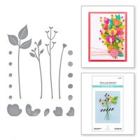 Sealed Bouquet Etched Die set - Blomstansmallar från Spellbinders