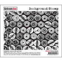 Sewing spools background stamp - Bakgrundsstämpel med trådrulle-etiketter från Darkroom Door 11*15,5 cm