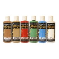 SILENT NIGHT ALLEGRO PAINT KIT - Akrylfärger från Stamperia 6x60 ml