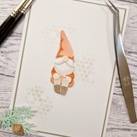 Sitting gnome die set from Gummiapan 25,5 x 62mm