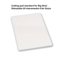 Cutting pad standard for Big Shot - Skärplatta till stansmaskin från Sizzix 8 3/4 x 6 1/8 x 1/8